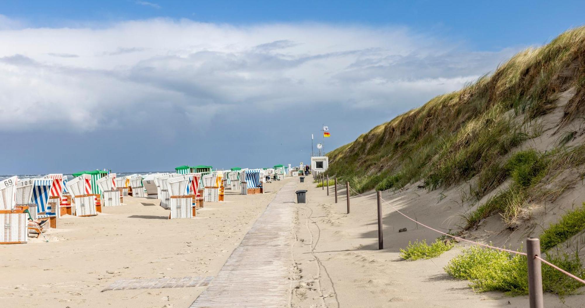 Strandhotel Wietjes バルトルム エクステリア 写真